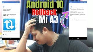 Xiaomi Mi A3, Android 10 Update Roll Back, Top Bugs Issue, India 