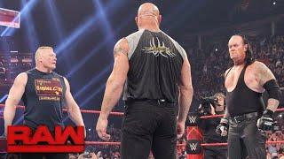 WWE 2 December 2019 - Brock Lesnar vs Goldberg vs The Undertaker on Raw and Royal Rumble