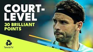 30 Brilliant Court-Level Tennis Points 
