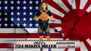 2022 Top 10 Point Guard - #24 Makiya Miller's Sophomore Highlights