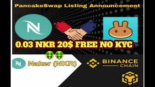 New Big AirDrop Earn UpTo  0.03 NKR For Joining Bonus 20$ Free No KYC Just Join