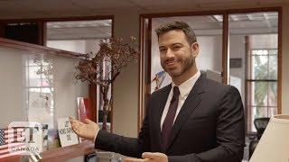 Jimmy Kimmel Pranks Staff With His Wax Figure