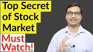 Top Secret of Stock Market | How Does Stock Market Work | How Does Stock Market Crash