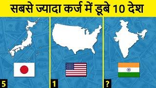 Top 10 Countries With the Most Debt | विदेशी कर्ज में डूबे टॉप 10 देश