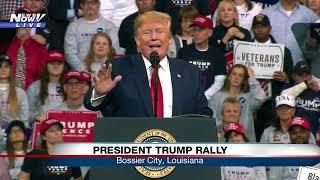 FULL RALLY: President Trump in Bossier City, Louisiana