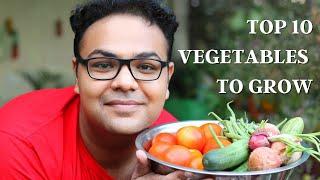 Ghar Mein Lagne Waali Top 10 Sabziyan! Top 10 Vegetables You Need To Grow Right Now!