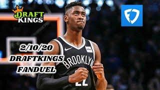 2/10/20 NBA DRAFTKINGS & FANDUEL PICKS