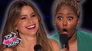 TOP 10 FUNNIEST Female Comedians On Got Talent!