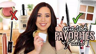 MARCH FAVORITES & FAILS 2021! BEST & WORST MAKEUP I TRIED THIS MONTH