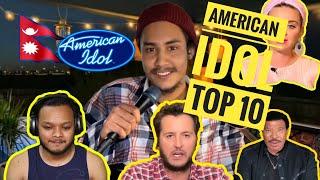 II Arthur Gunn makes to top 10 II country road take me home II American idol top 10 2020II