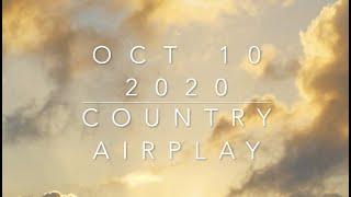 Billboard Top 60 Country Airplay Chart (Oct 10 2020)