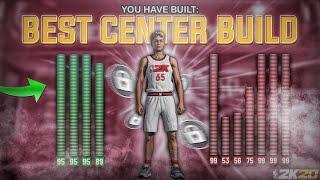 BEST CENTER BUILD ON NBA 2K20! REBOUNDING WING BUILD! BEST DEMIGOD BUILD ON 2k20! *80 BADGES