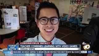 South Bay teacher uses love of video games in lessons for students