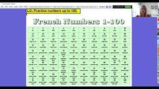 Year 6 French Week 5 Number practice