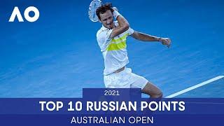 Top 10 Russian Points | Australian Open 2021