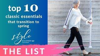 top 10 classic fashion spring essentials | the list