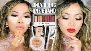 Full Face ONE BRAND Makeup Tutorial | Holiday Drugstore Look