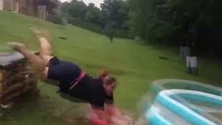 TOP 10 WATER SLIDE FAILS 2017   Water Park Fail Compilation