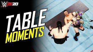 WWE 2K20 Top 10 Tag Team Table Finishers (Epic Moments)