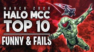 SingleHaloClips | Halo MCC Top 10 Funny & Fails | March 2020