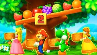 Mario Party The Top 100 Minigames - Mario vs Peach vs Yoshi vs Daisy