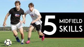 5 BEST Midfielder Skills for REAL GAMES