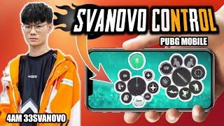 4AM 33SVANOVO BEST 5 FINGER CONTROL - Pubg Mobile (Chinese Player) 33SVANOVO Claw Settings