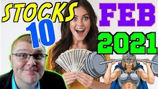 Top 10 STOCKS TO BUY NOW in February 2022 (Barbell Portfolio)