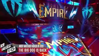 Wwe most watched video of 2019 wwe Top 10 jan 1 2020