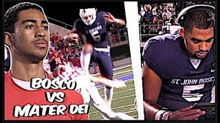 STUNNING !! #1 Mater Dei vs #2 St John Bosco 