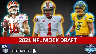 2021 NFL Mock Draft: NEW 1st Round Projections Ft. Trey Lance, Trevor Lawrence & Justin Fields