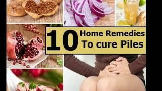 TOP 10 FOOD TO CURE PILES (HEMORRHOIDS)