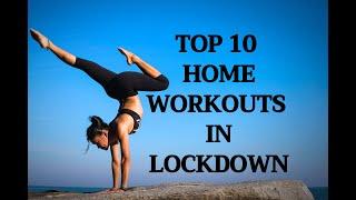 TOP 10 HOME WORKOUTS IN LOCKDOWN.(PART 1[LEVEL-BEGINNER])