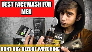 Top 10 Best face wash for men | Best mens face wash in India | NOT SPONSPORED