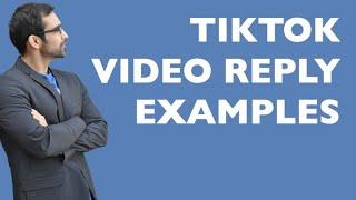 Who Is Using TikTok Video Replies The BEST? | Examples