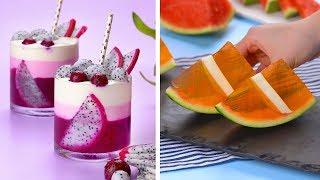 10 Quick And Easy Making Dessert Recipes | How To Make Perfect Jelly At Home | Yummy Jelly Recipes