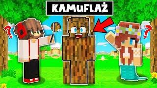 GPLAY ZAMIENIA SIĘ W BLOKI I TROLLUJE MIESZKAŃCÓW W MINECRAFT?! GPLAY & LUMI