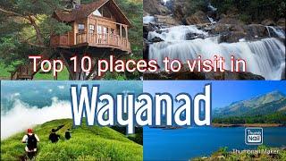 Top 10 places to visit wayanad/trip plan