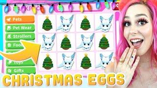 Can I Hatch The CHINESE FROST DRAGON From The CHRISTMAS EGGS?! Roblox Adopt Me