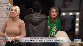 Andreea si Mariana s-au luat la bataie! Mariana a intrat sub ploaia de lovituri a Andreei?