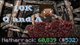 10K Q and A - Trek to Top 1000 (3) - Netherrack (Hypixel Skyblock)