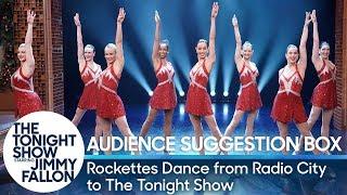 Audience Suggestion Box: Rockettes Dance from Radio City to The Tonight Show