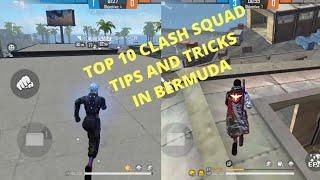 TOP 10 CLASH SQUAD HIDDEN PLACE IN BERMUDA। FREE FIRE