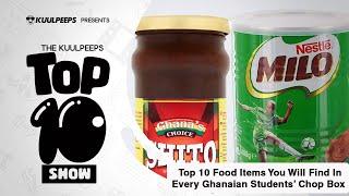 Top 10 Food Items You Will Find In Every Ghanaian SHS Student's Chop Box