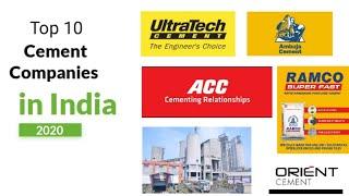 Top 10 Cement Companies in India 2020