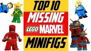 TOP 10 MISSING LEGO MARVEL MINIFIGURES