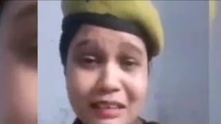 Lucknow Police Lady Constable's Viral Video! Senior Police Officials Sexually assaulting us