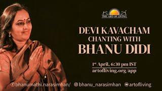 Devi Kavacham chanting with Bhanumathi Narasimhan | Art of Living