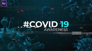 Covid-19 Awareness Opener In After Effects | After Effects Tutorial | Effect For You