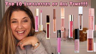 Top 10 LIP GLOSSES of All Time! Charlotte Tilbury, Hourglass, Tom Ford and More!